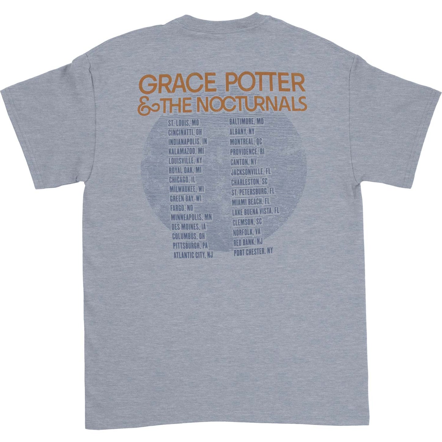 Grace Potter And The Nocturnals Bull Tour Super Soft Tee T-shirt