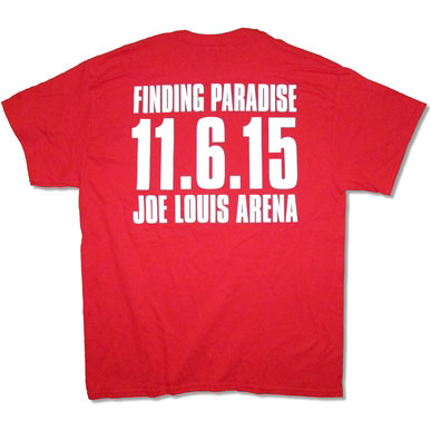 Big Sean Joe Louis Arena 2015 Tour T-shirt Back