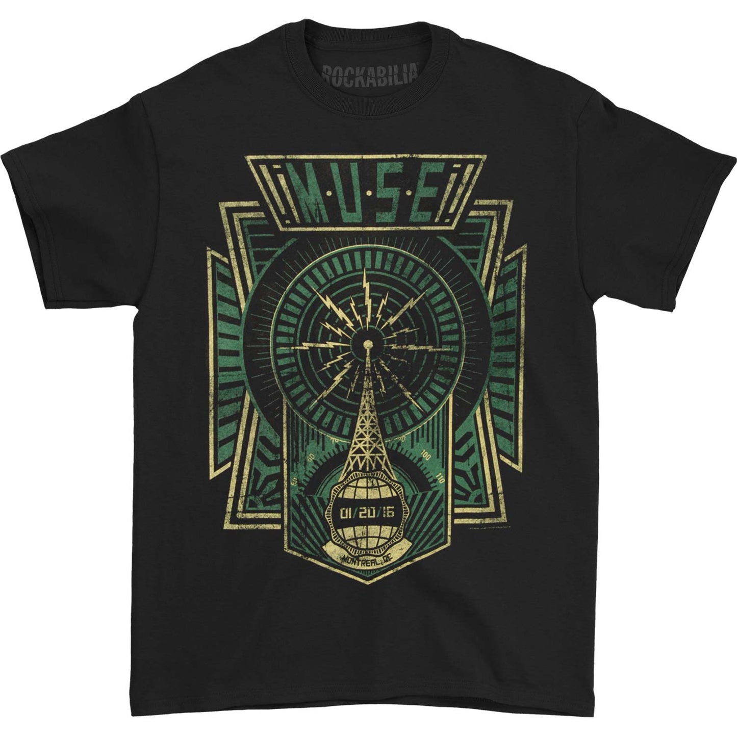 Muse Broadcast T-shirt Front