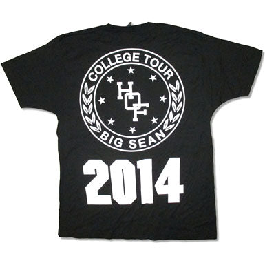 Big Sean HOF 2014 T-shirt Back