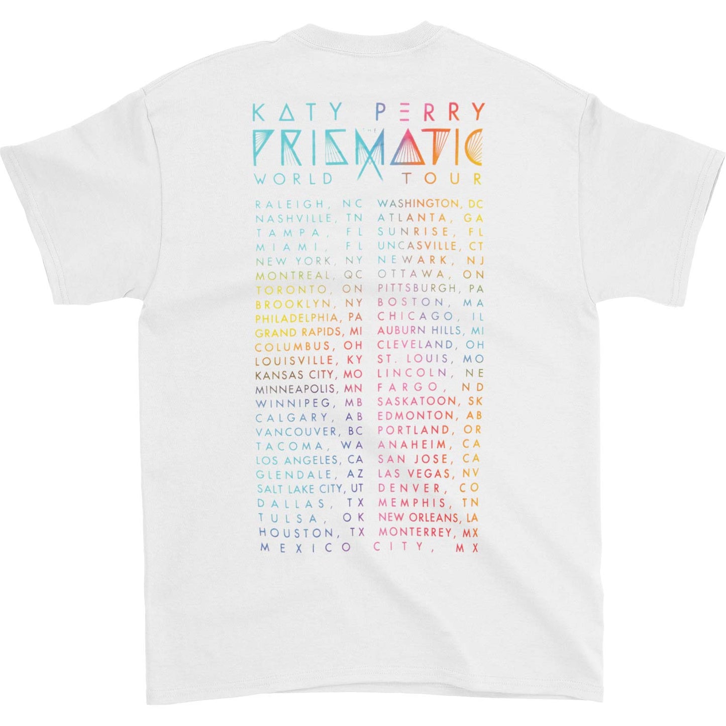 Prismatic World Tour T-shirt