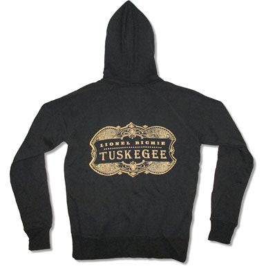 Lionel Richie Tuskegee Zippered Hooded Sweatshirt Back