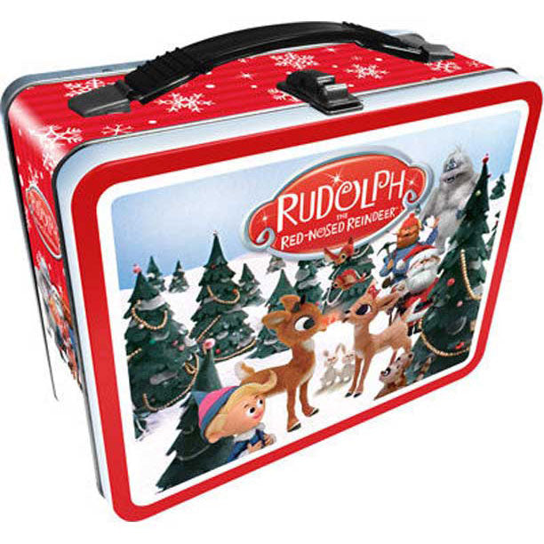 Rudolph The Red Nosed Reindeer Group Lunch Box Front