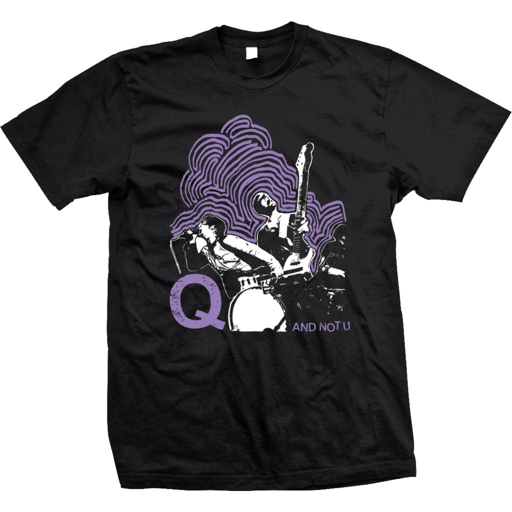 Q And Not U Lavender Lines T-shirt