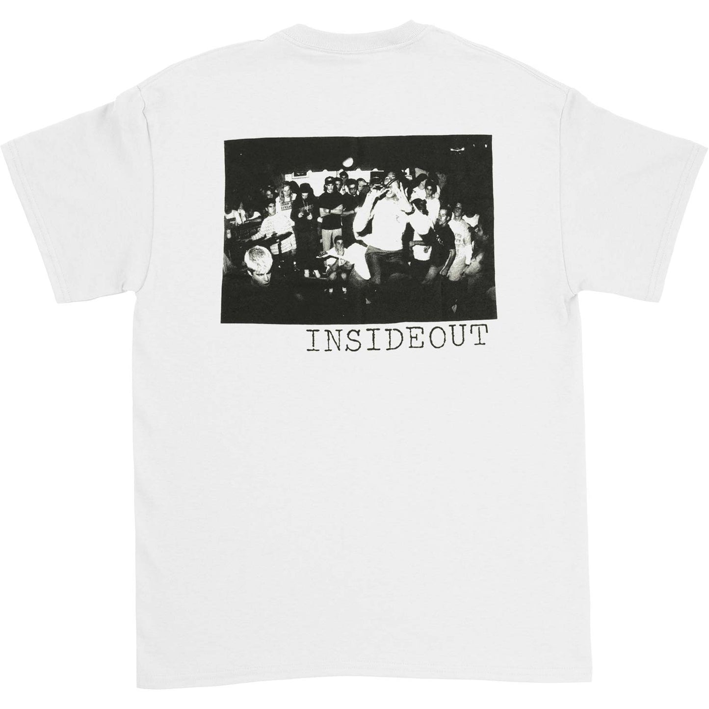 Inside Out Logo (White) T-shirt Back