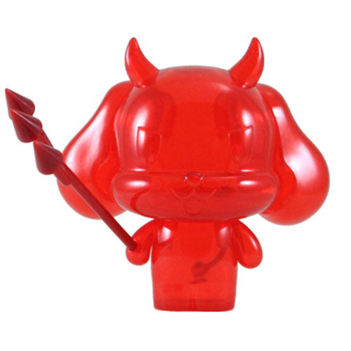 Osaka Popstar Devil Dog - Clear Red Edition Vinyl Figure Front