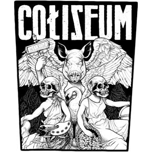 Coliseum Pig God Back Patch Front