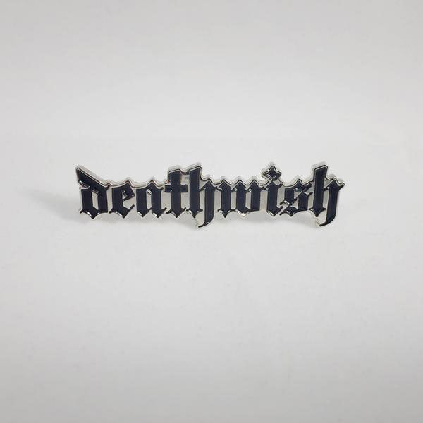 Deathwish Inc. Logo Pewter Pin Badge Front
