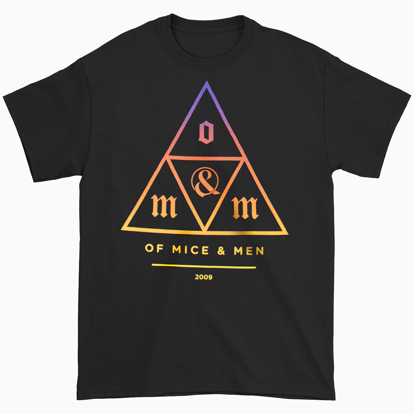 Of Mice & Men Triangle Fade T-shirt Front