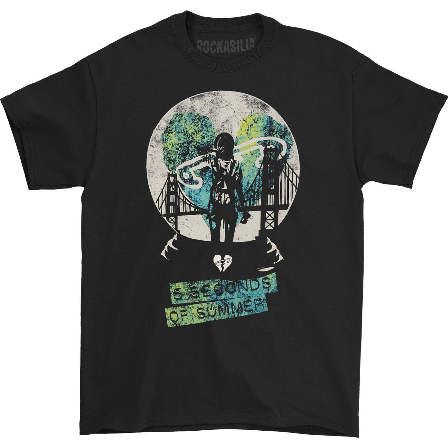 5 Seconds Of Summer San Fran T-shirt Front