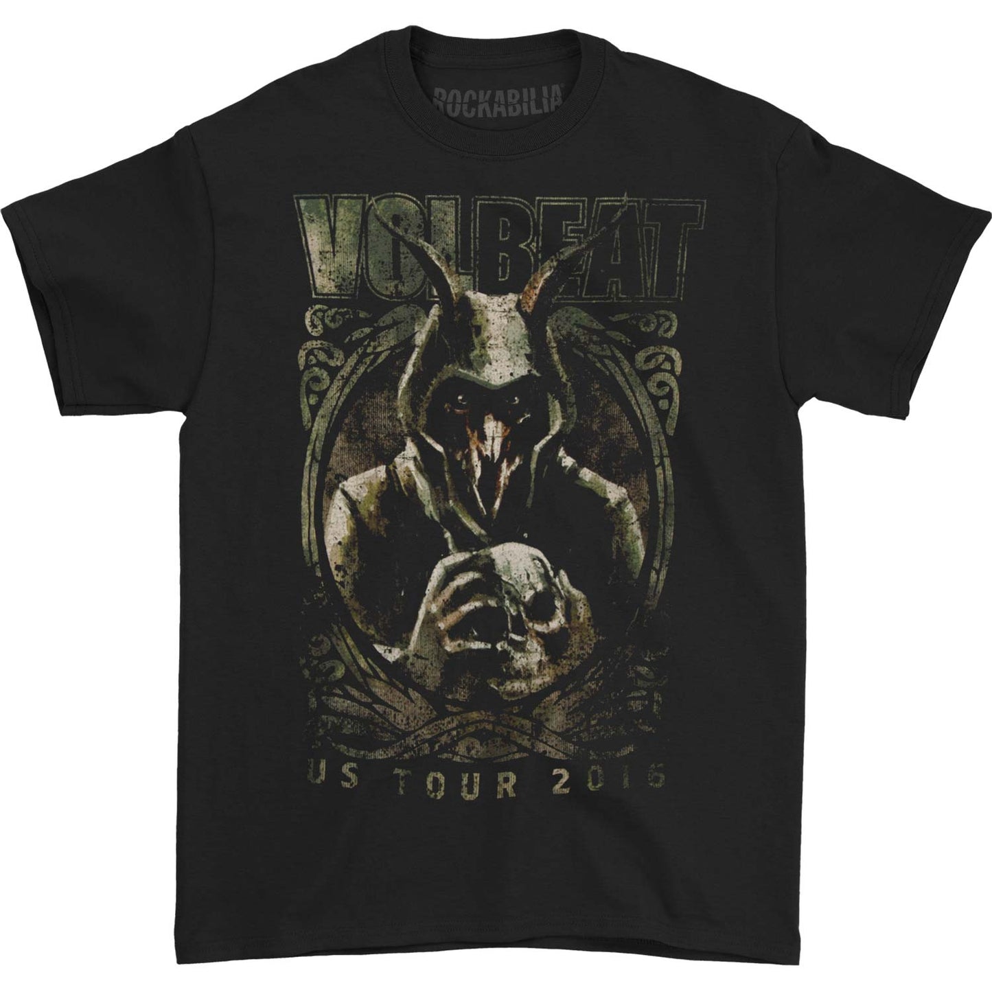 Volbeat Goat With Skull (Only 4 Available) T-shirt Front