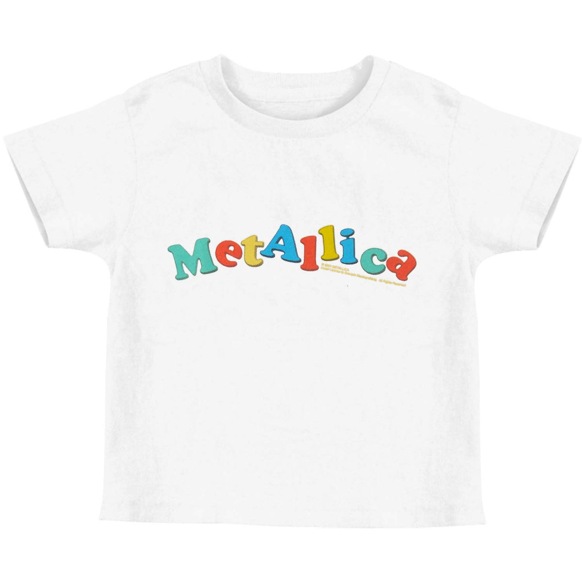 Metallica Color Logo Childrens T-shirt Front