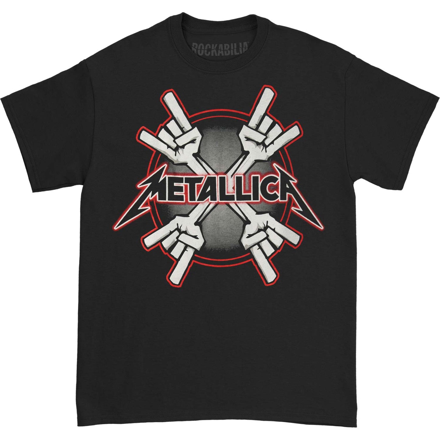 Metallica Four Hands T-shirt Front