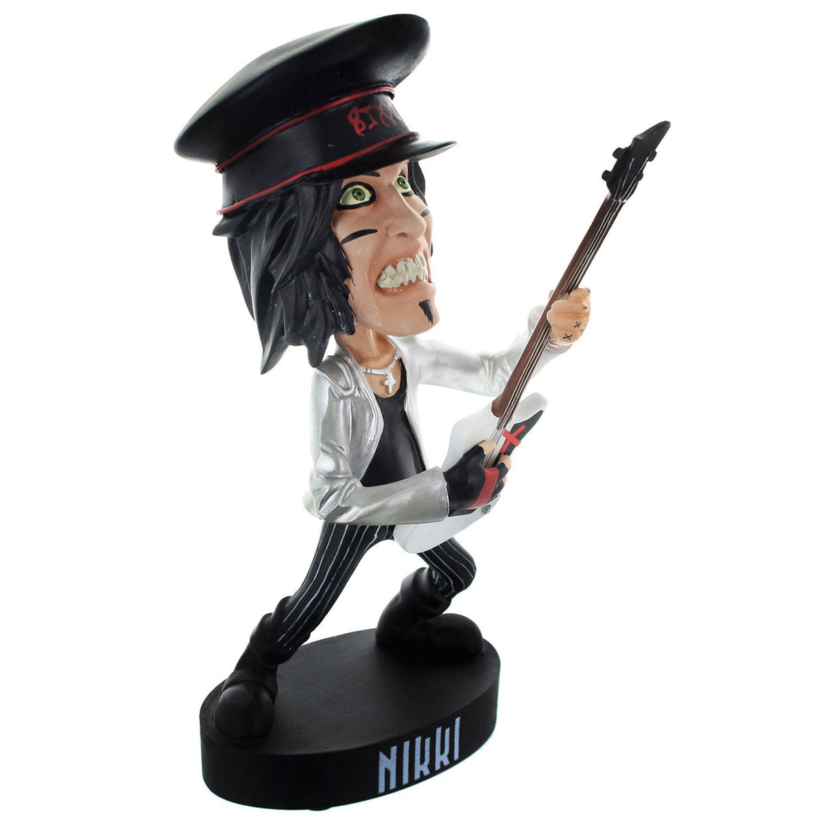 Motley Crue Nikki Sixx Hat Head Knocker Back