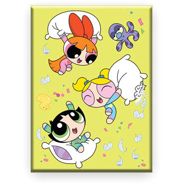 Pillow Fight Magnet