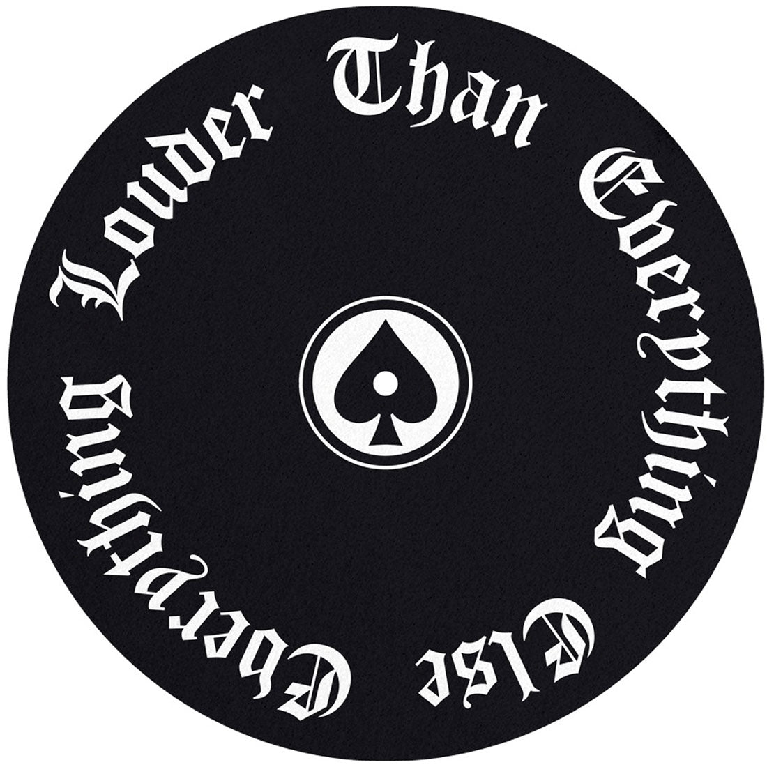 Motorhead England/Louder Slipmat Back