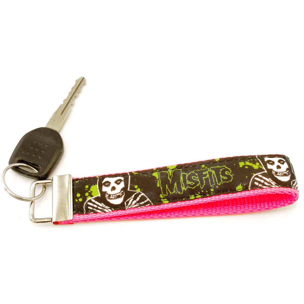 Misfits Splatter Fiend Pink Novelties - Key Chains Front