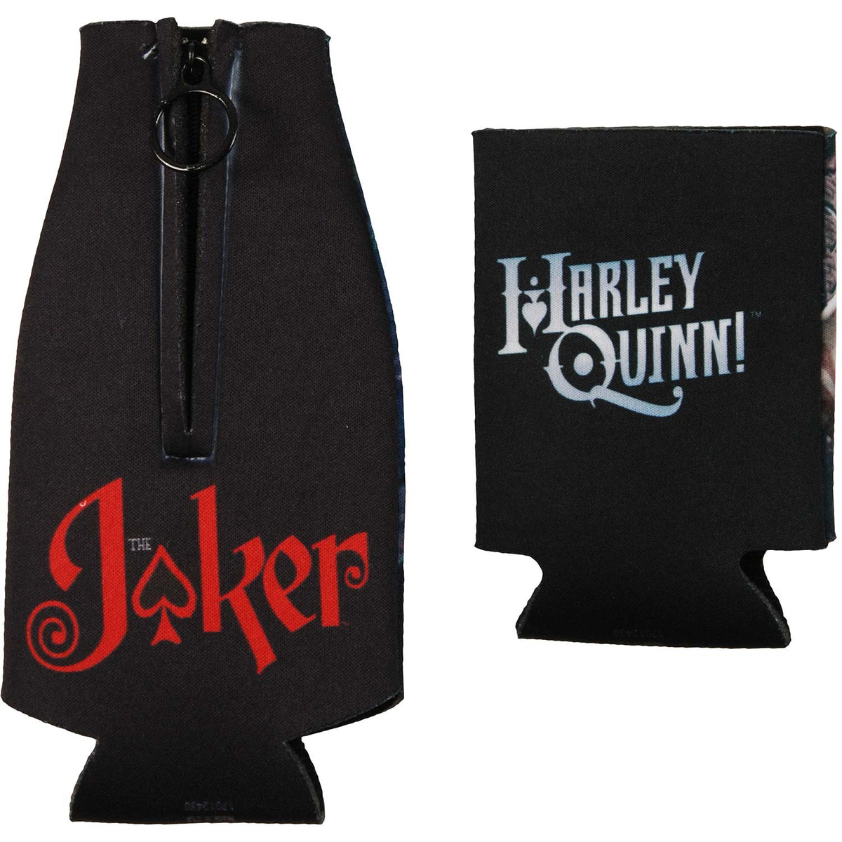 Batman Harley & Joker Can Cooler Back