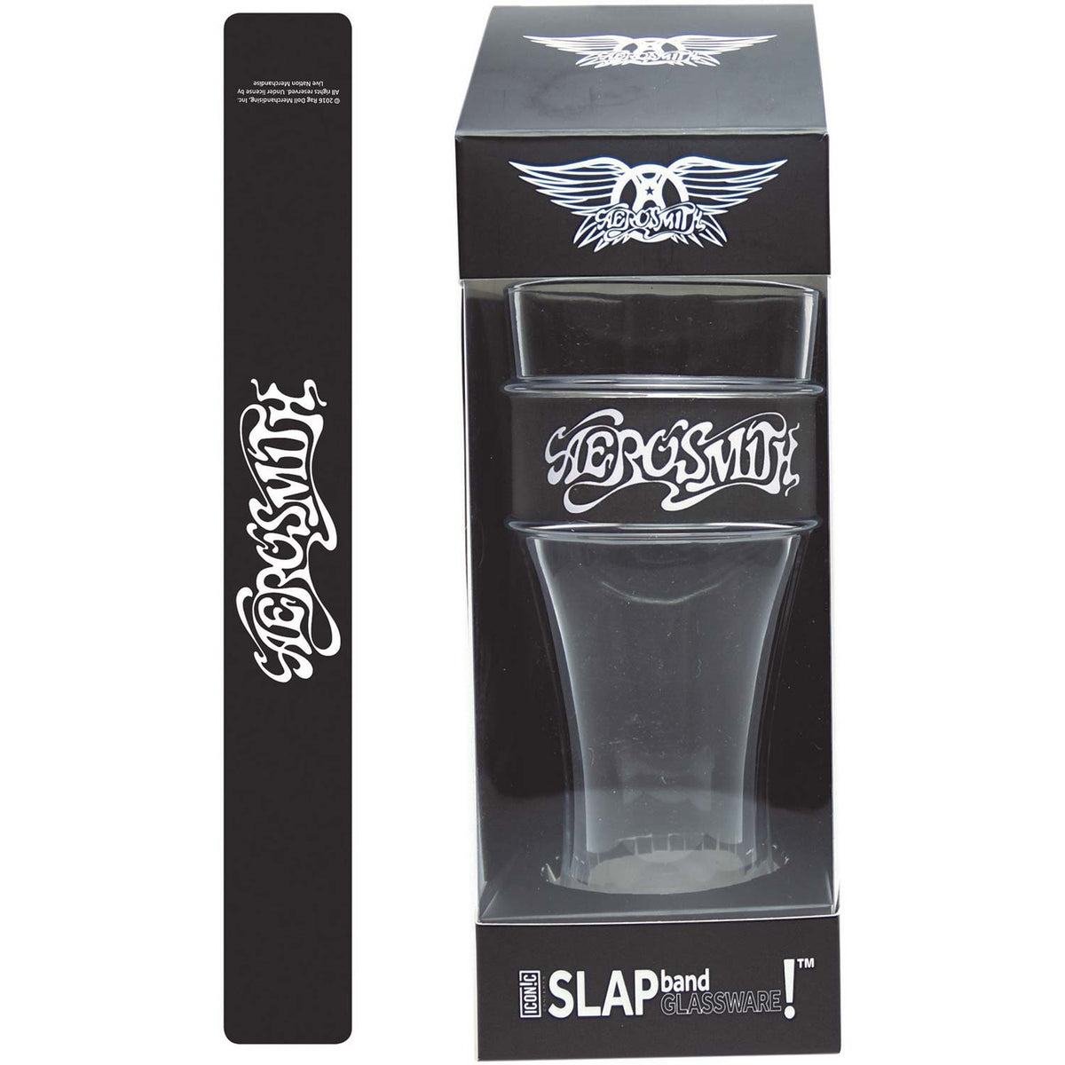 Aerosmith Script Logo Pint Glass Front