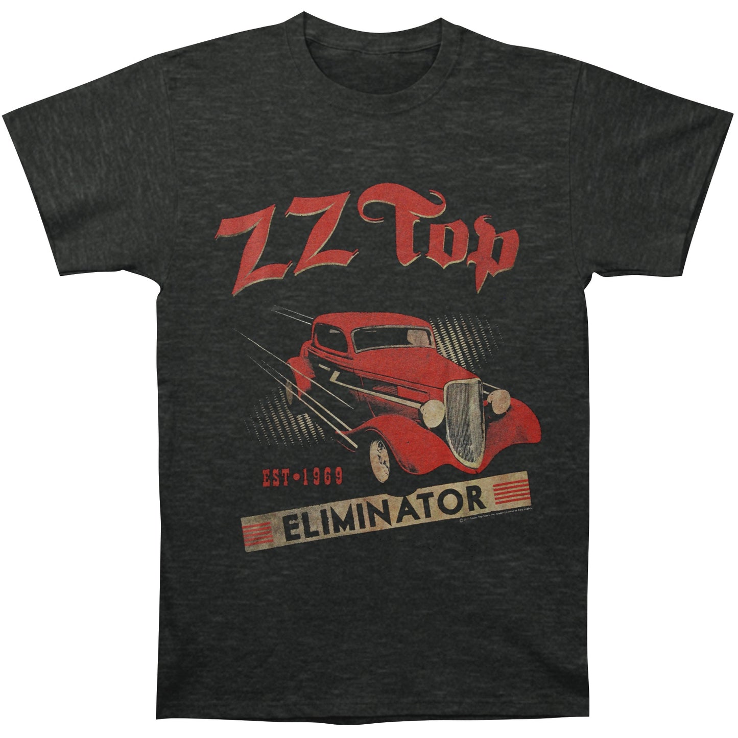 ZZ Top Eliminator Slim Fit T-shirt Front