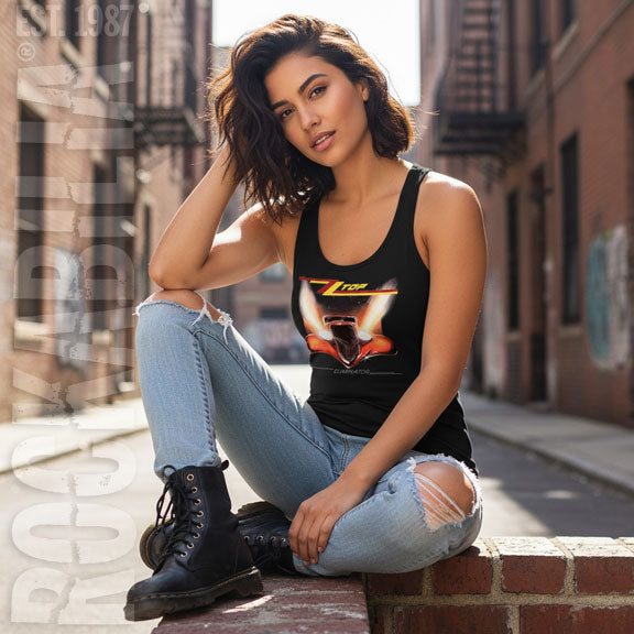 ZZ Top Eliminator Womens Tank Alt 2