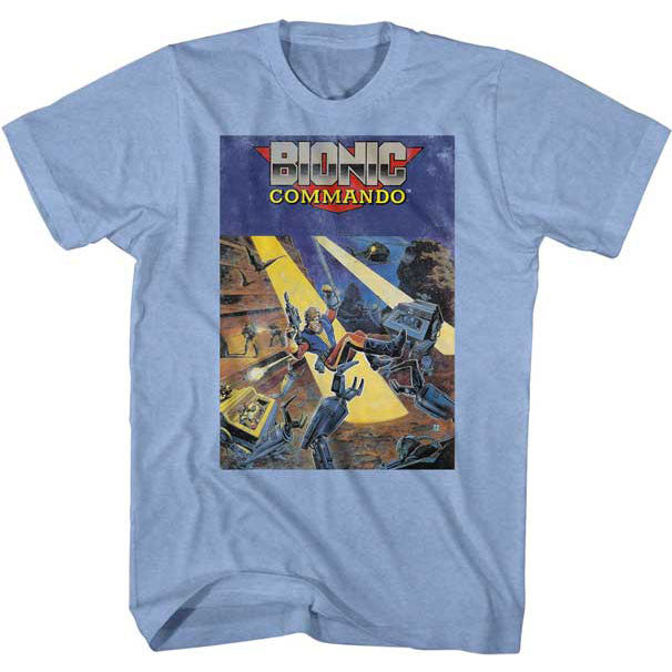 Bionic Commando Classic Cover Slim Fit T-shirt Front