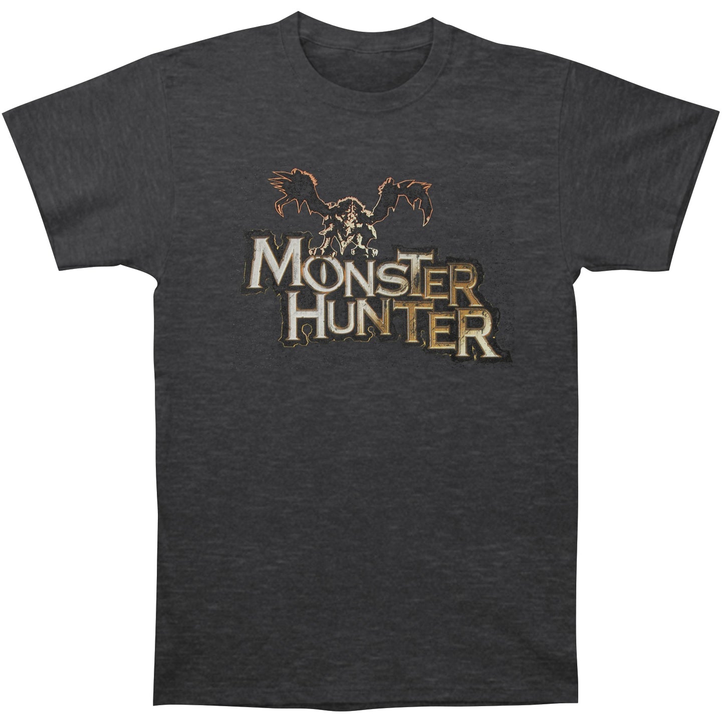 Monster Hunter Logo Slim Fit T-shirt Front