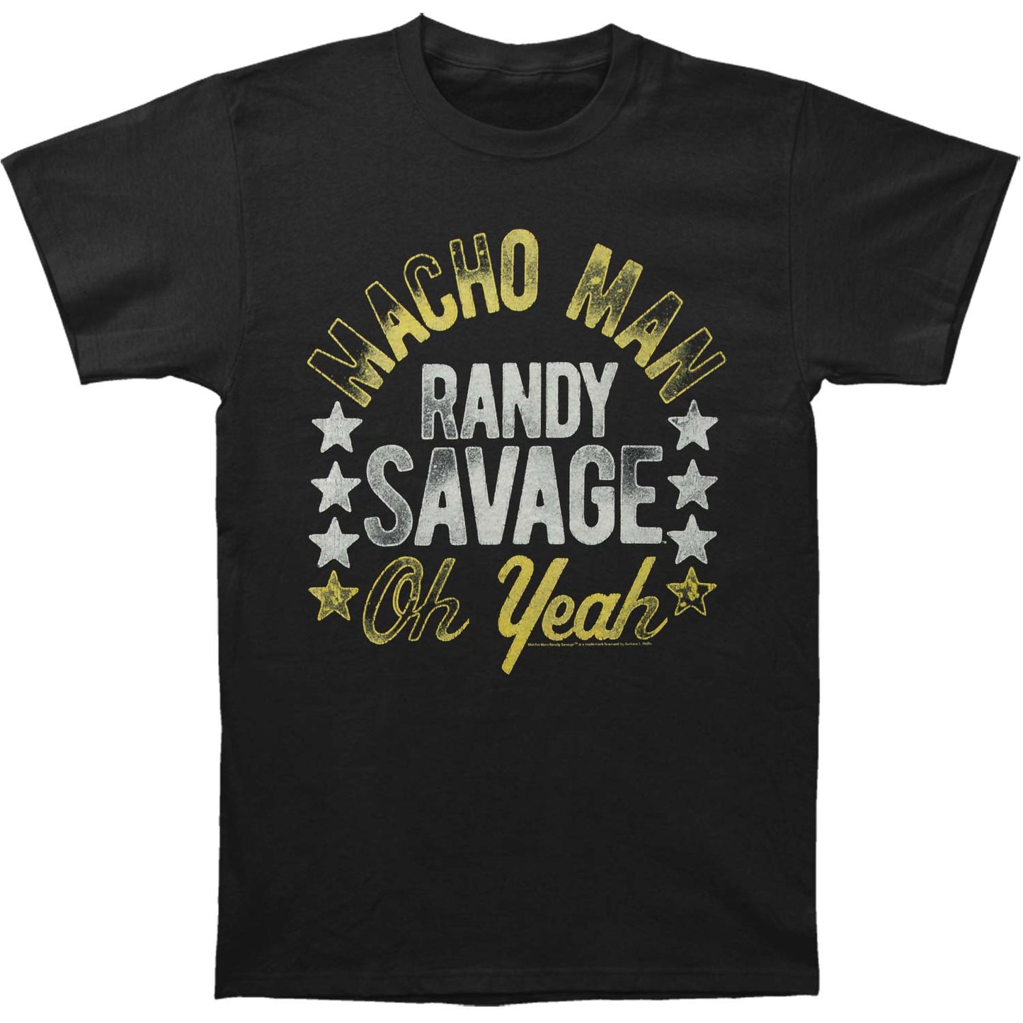 Macho Man Savage Slim Fit T-shirt Front