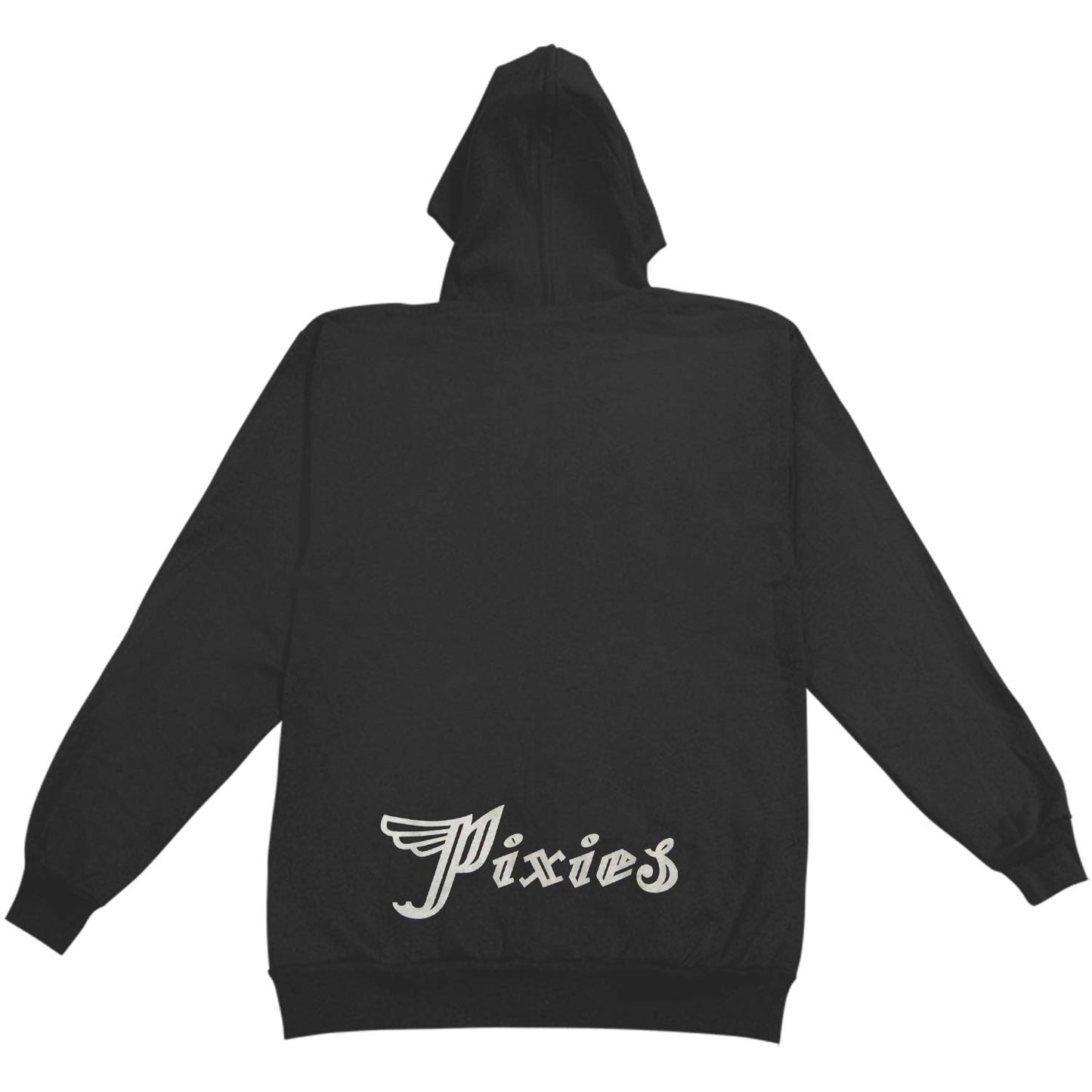 Pixies Trompe Zippered Hooded Sweatshirt Back
