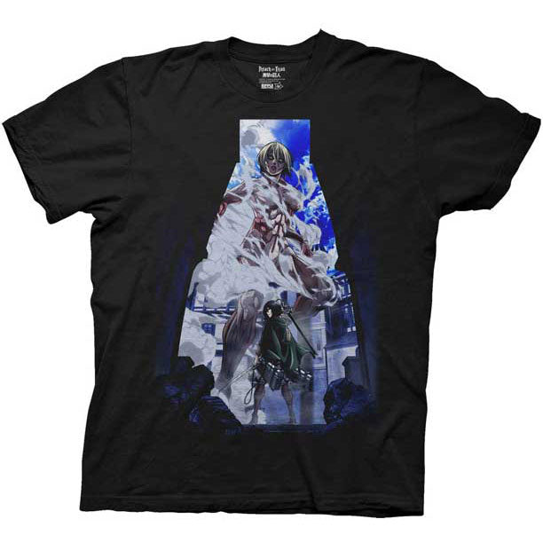 Attack On Titan Part 2 Slim Fit T-shirt Front