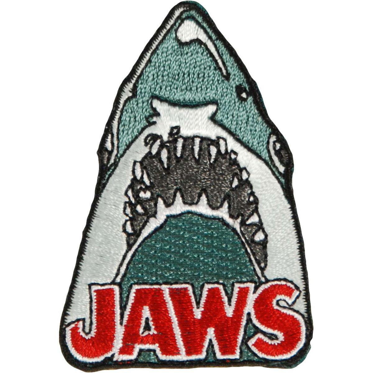 Jaws Head Patch Embroidered Patch Front
