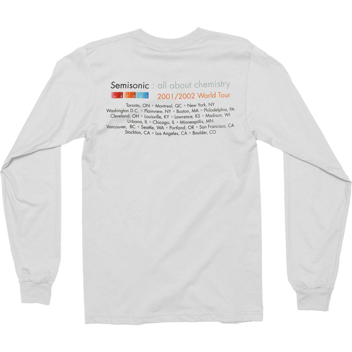 Semisonic Tube Long Sleeve Back