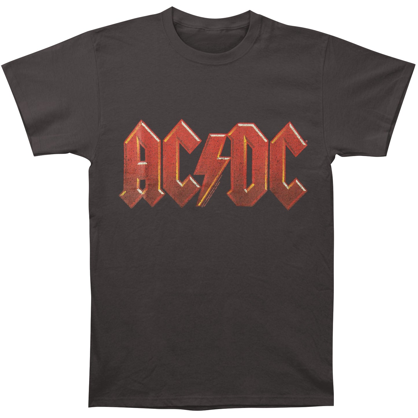 AC/DC Logo Slim Fit T-shirt Front