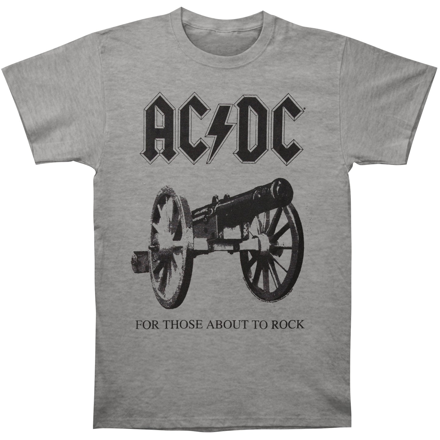AC/DC For Those Slim Fit T-shirt Front