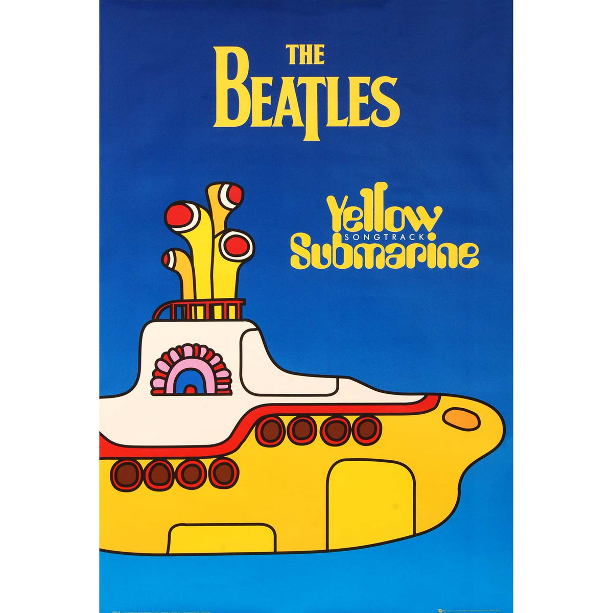 Beatles Yellow Submarine Domestic Poster Front