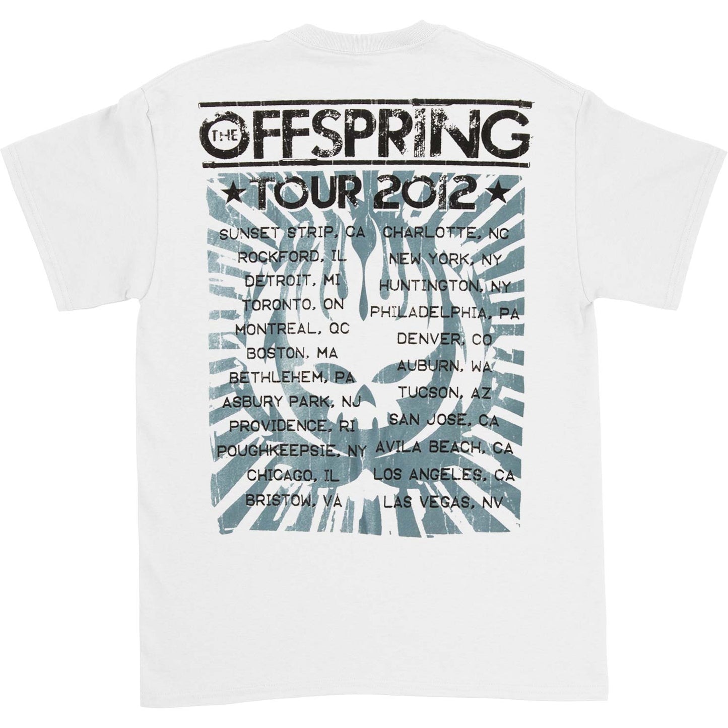 Offspring Days Go By 2012 Tour T-shirt