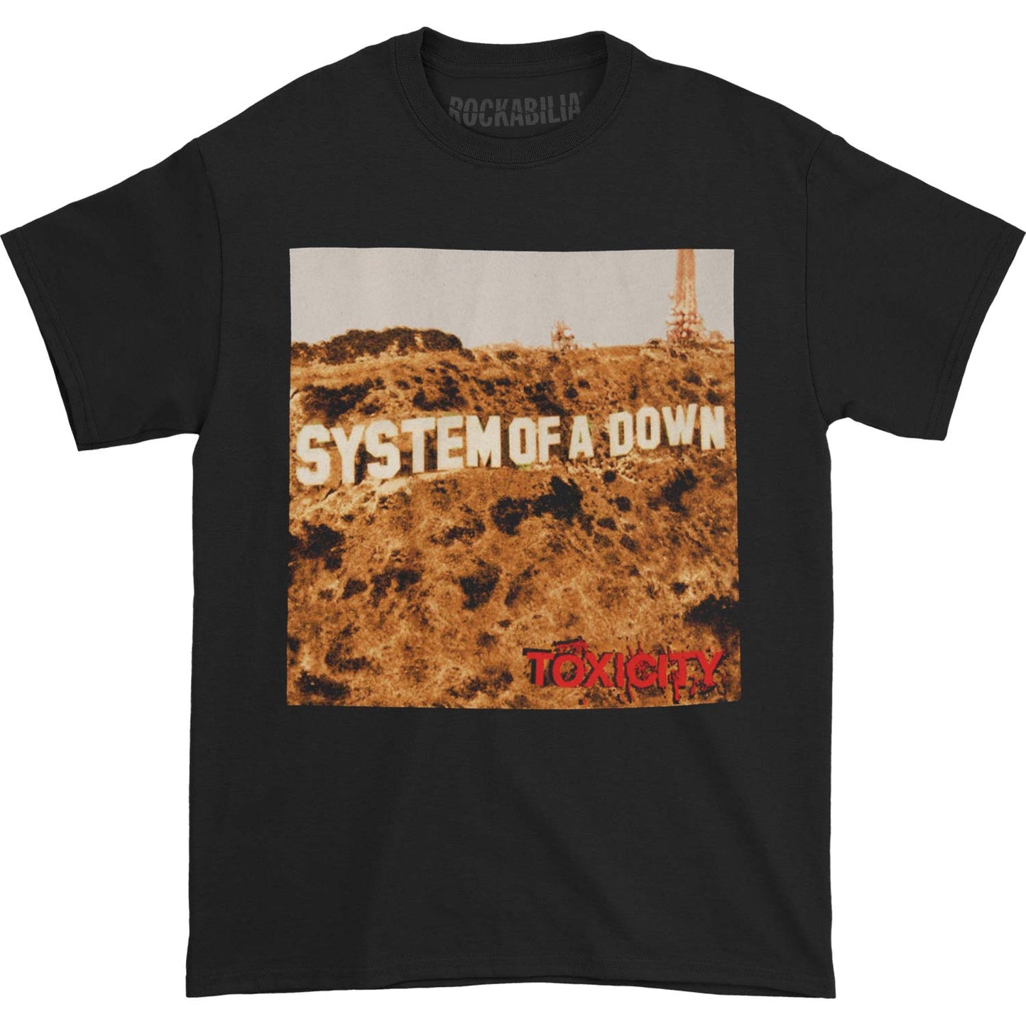 System Of A Down Toxicity T-shirt Front