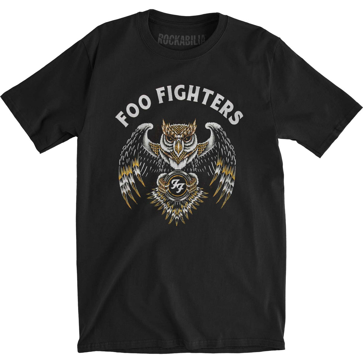 Foo Fighters Owl Slim Fit T-shirt Front
