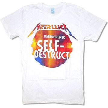 Metallica Glitch Ball T-shirt Front