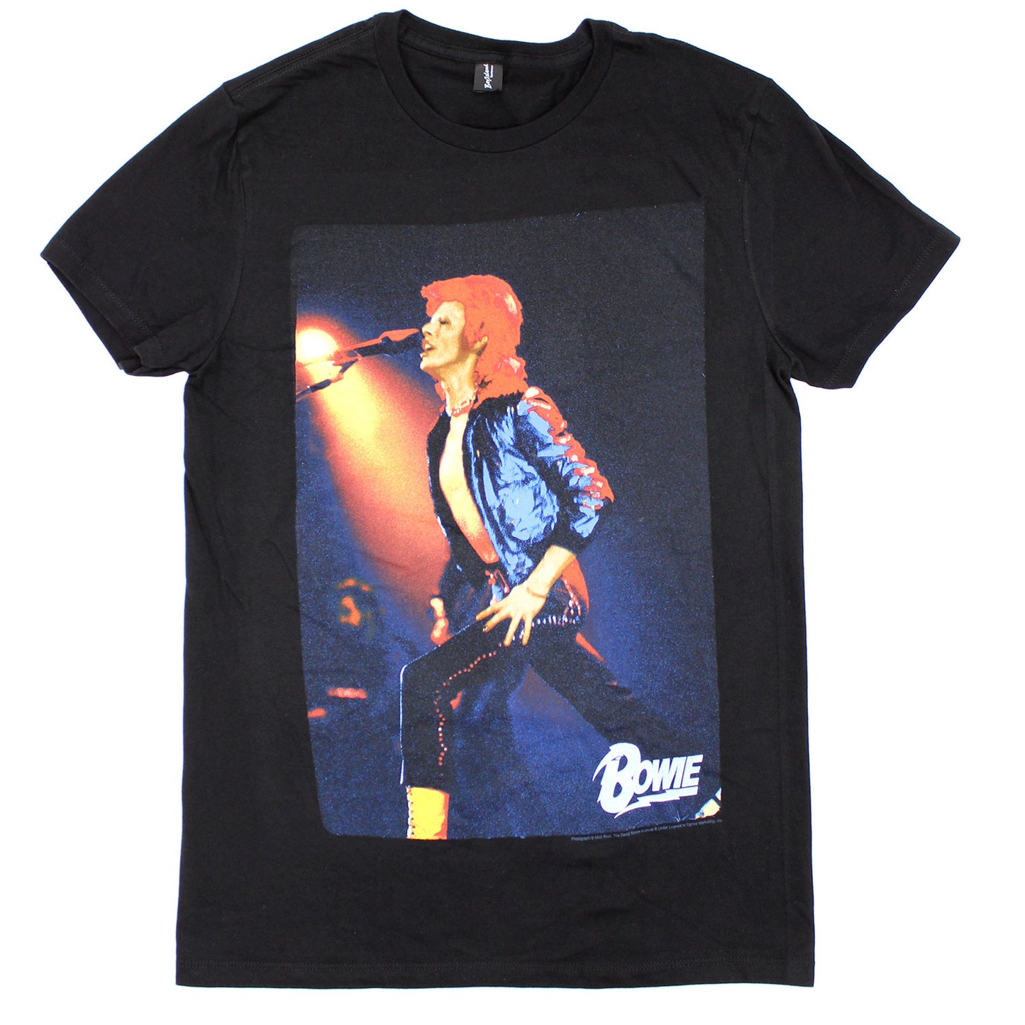 David Bowie Blurry Photo T-shirt Front