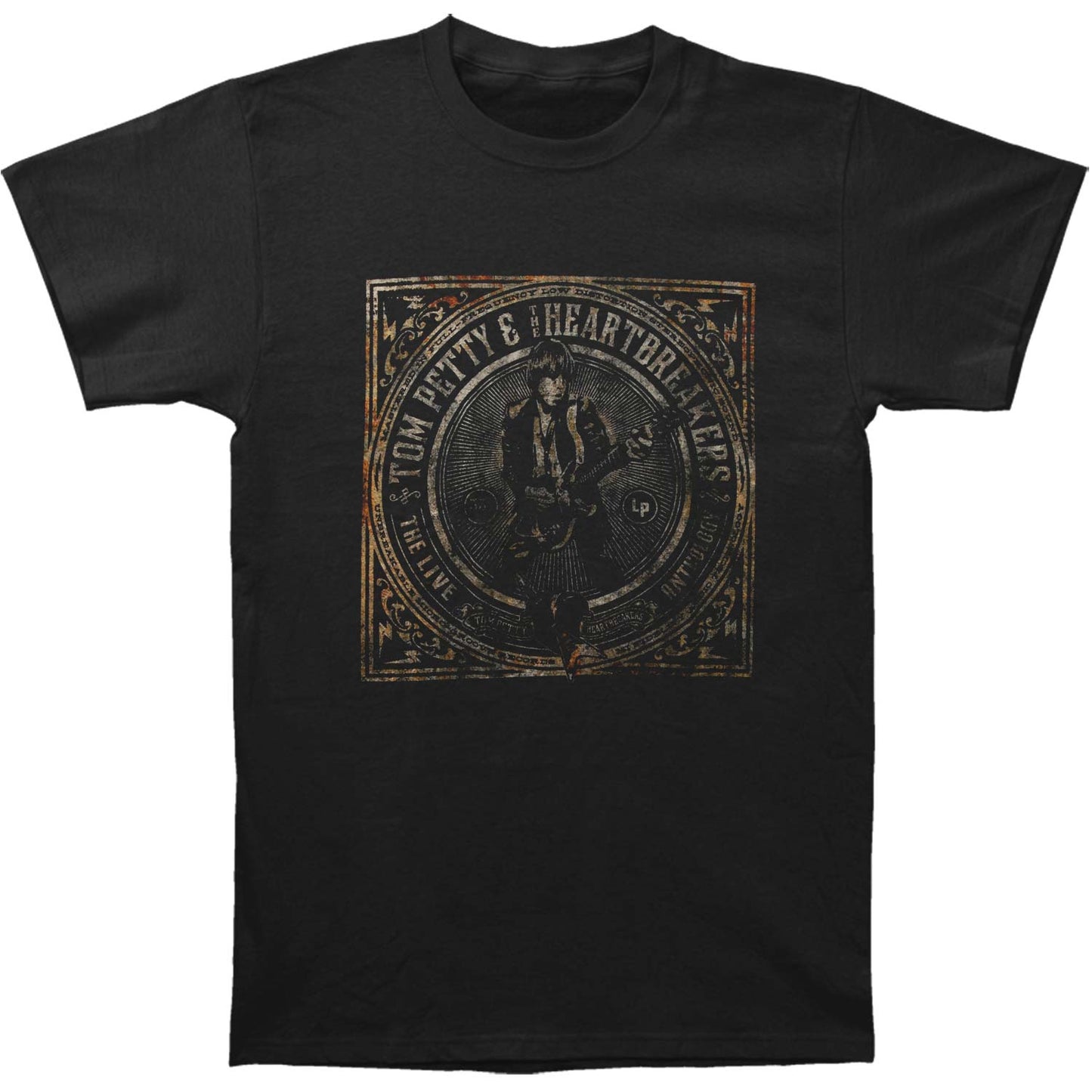 Tom Petty Live Anthology (Soft Hand Inks) Slim Fit T-shirt Front