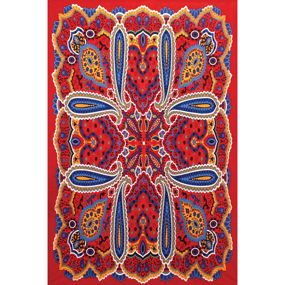 Novelty Bright Paisley Tapestry