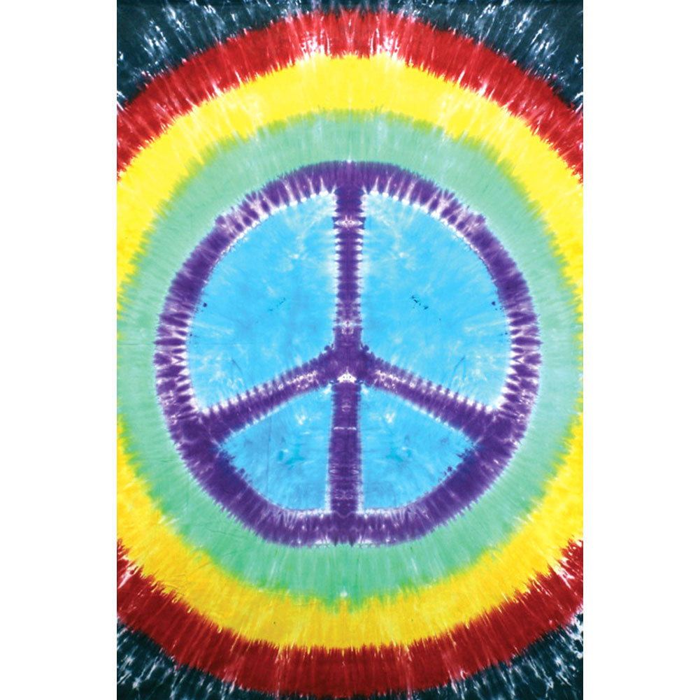 Novelty Rainbow Peace Tapestry