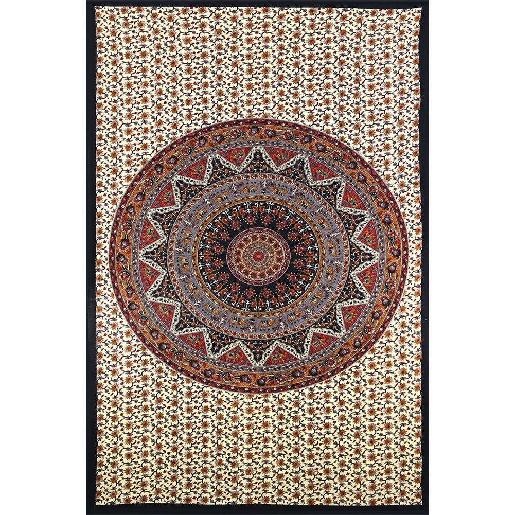 Novelty Indian Circle Tapestry