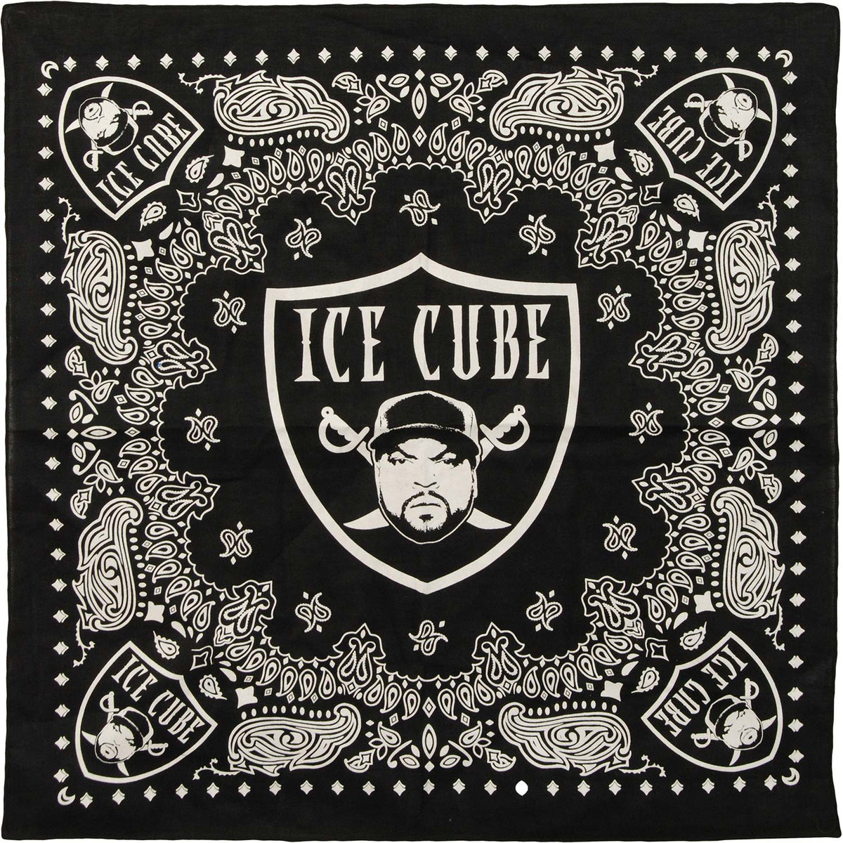 Ice Cube Raider Bandana Front