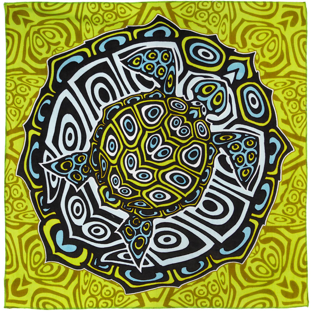 Novelty Sea Turtle Bandana Front