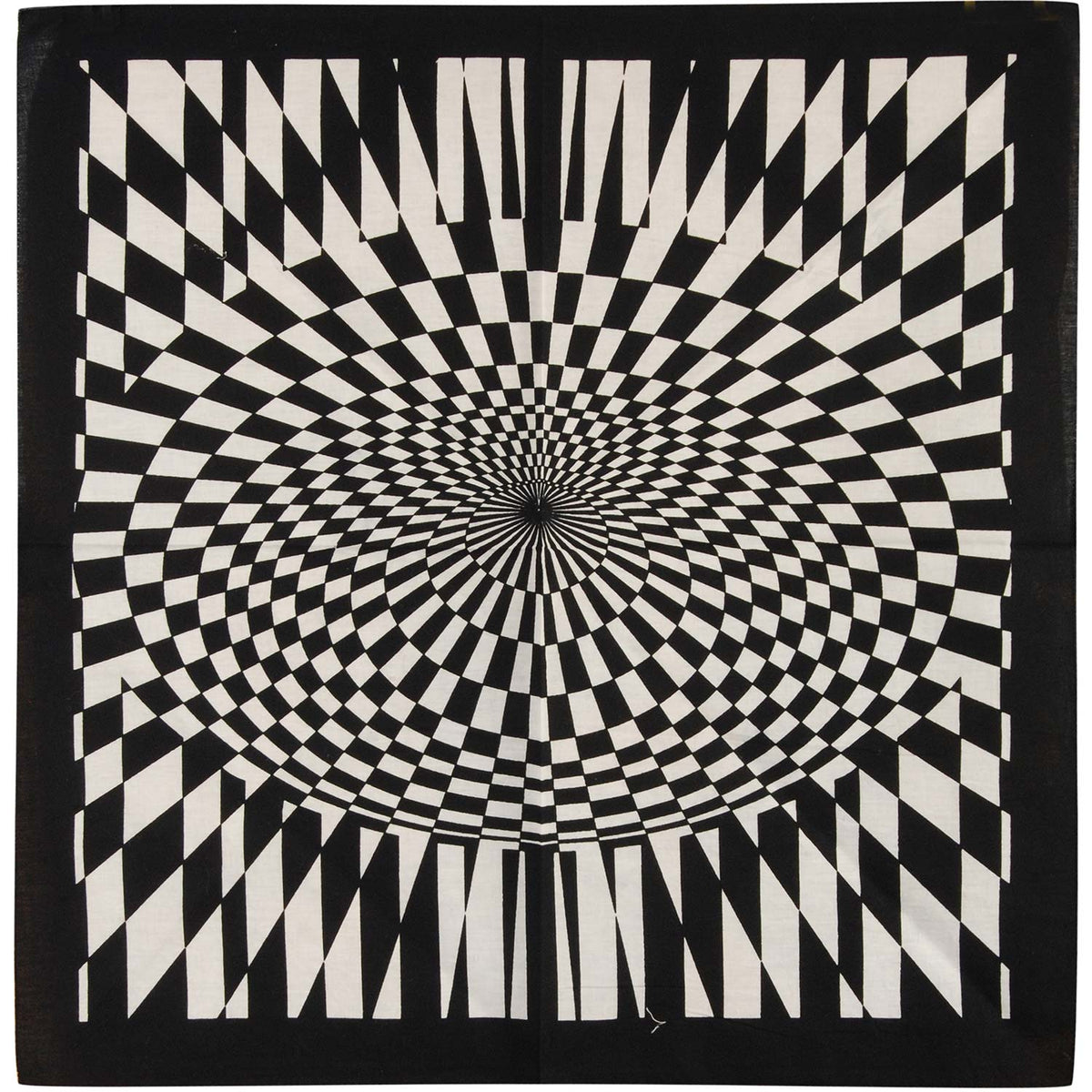 Novelty Optical Illusion Bandana Front