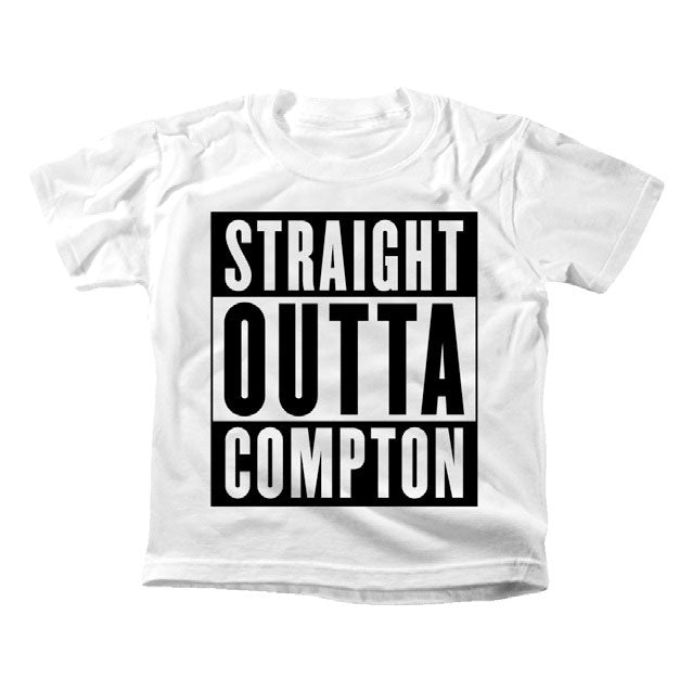 Ice Cube Straight Outta Compton Childrens T-shirt Front