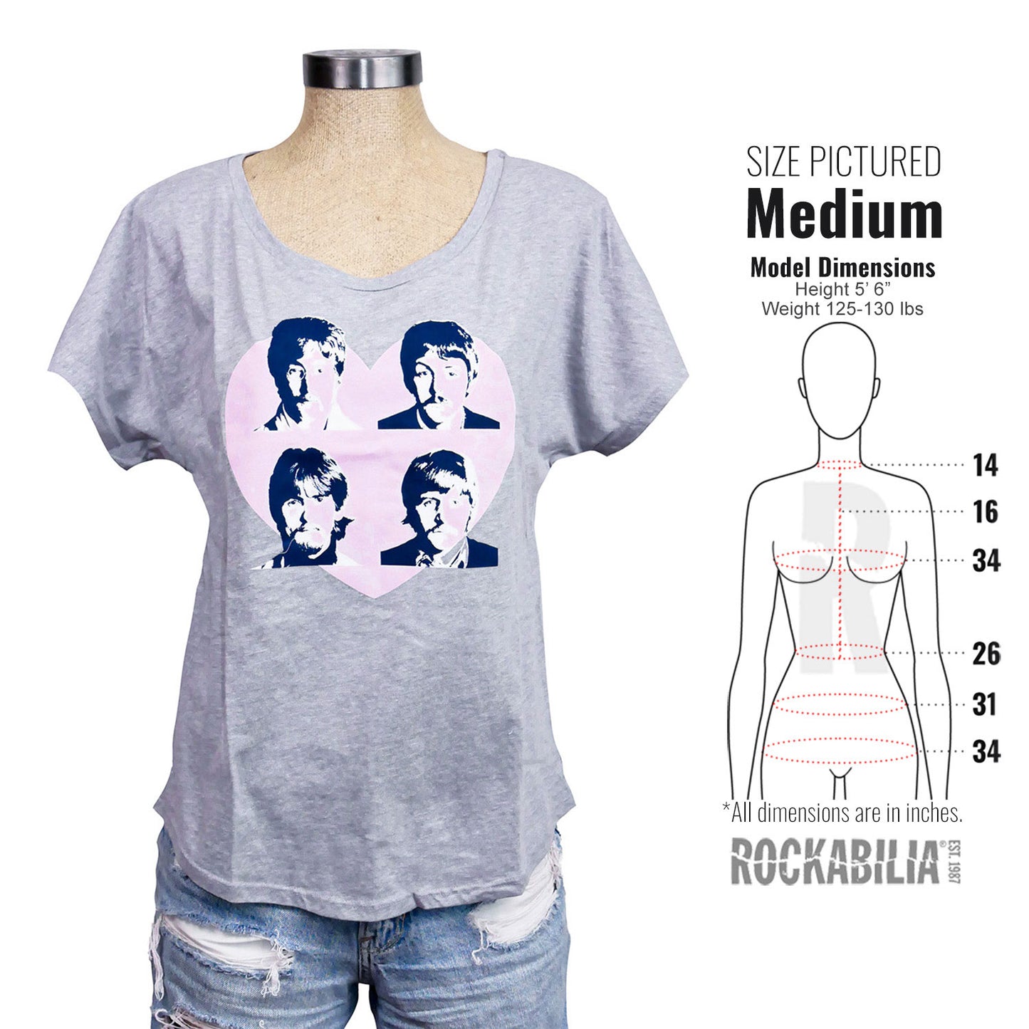 Beatles Sgt Peppers Girls T Junior Top Alt 3