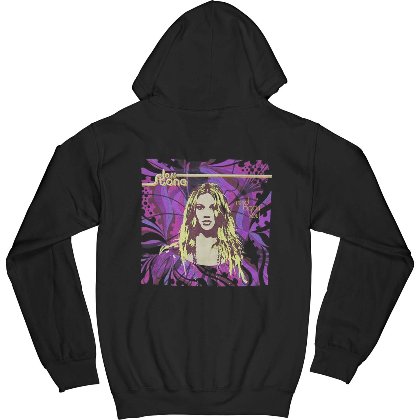 Joss Stone Album Cover Zippered Hooded Sweatshirt